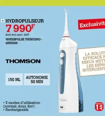 Darty THOMSON HYDROPULSEUR offre