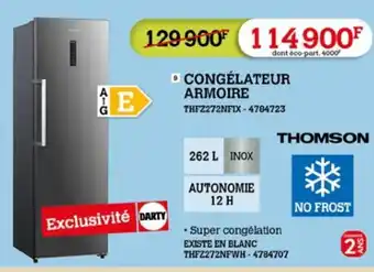 Darty THOMSON CONGÉLATEUR ARMOIRE offre
