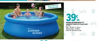 E.Leclerc PISCINE AUTOPORTANTE(¹)(²)(3) offre