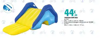 E.Leclerc TOBOGGAN GONFLABLE offre