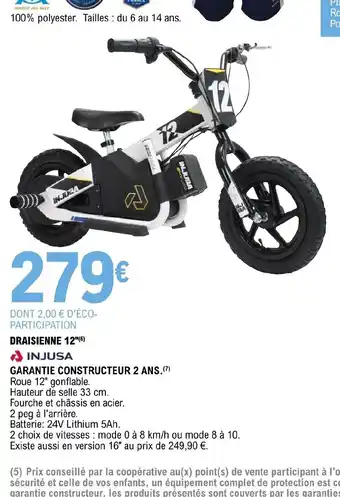 DRAISIENNE 12"(6)