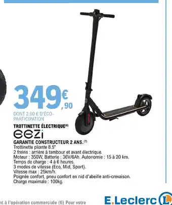 TROTTINETTE ÉLECTRIQUE(6)