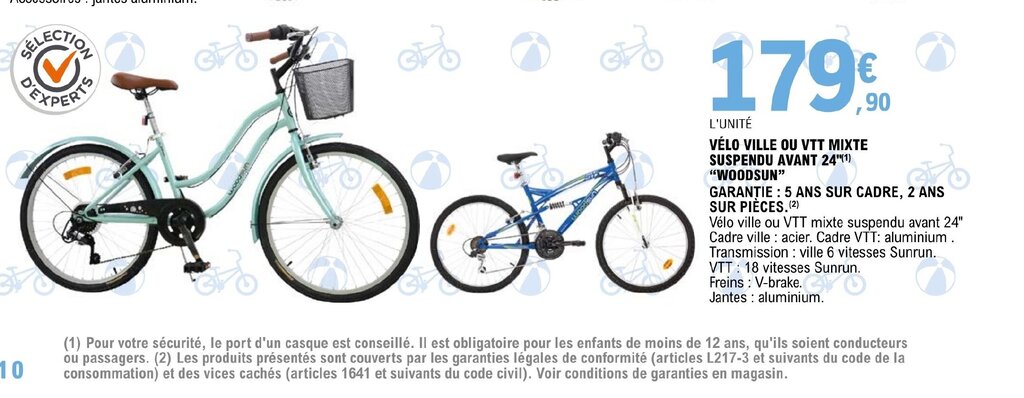 Vtt discount enfant leclerc