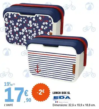 E.Leclerc LUNCH BOX 5L EDA offre