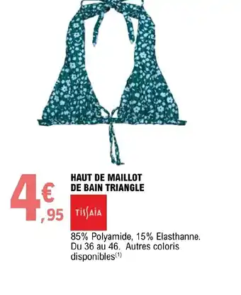 HAUT DE MAILLOT DE BAIN TRIANGLE