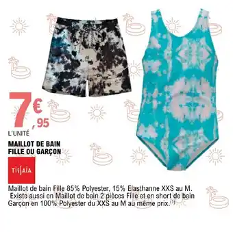 MAILLOT DE BAIN FILLE OU GARĂON
