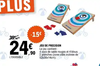 E.Leclerc JEU DE PRECISION offre