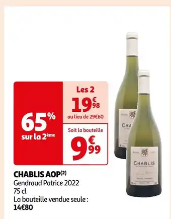 Auchan Chablis offre