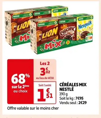 Nestlé céréales mix