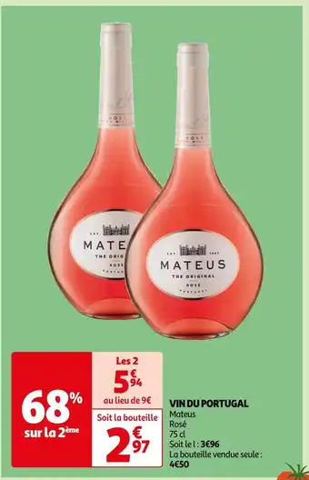 Auchan Vin du portugal offre