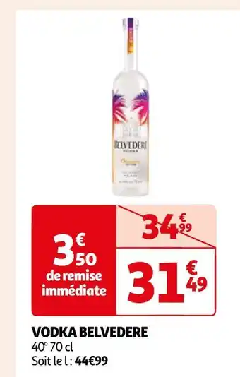 Auchan Belvedere vodka offre