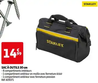 Auchan Stanley sac à outils 30 cm offre