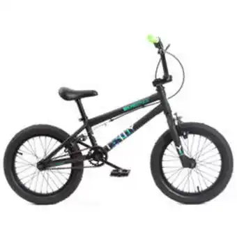 Vélo bmx lenny se enfant noir 9,4kg 16 pouces khebikes