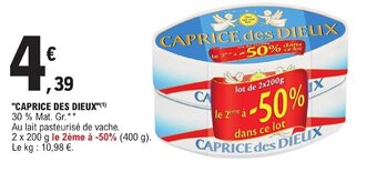 "CAPRICE DES DIEUX"(Âč)
