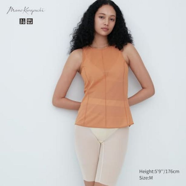 Uniqlo T-shirt transparent sans manches mame kurogouchi offre