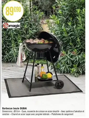 Géant Casino Barbecue boule DUBAI offre