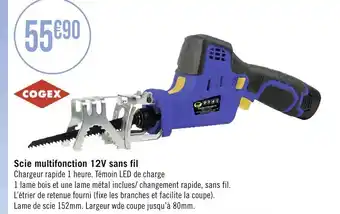 Scie multifonction 12V sans fil