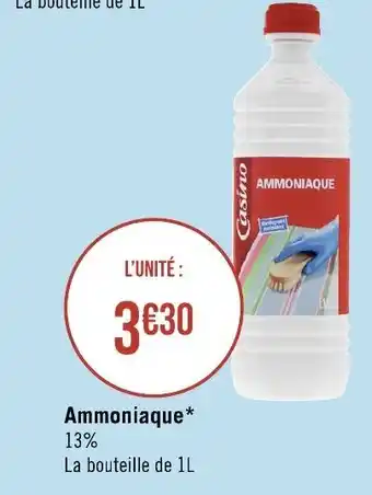 Ammoniaque*