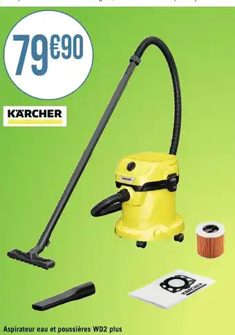 Aspirateur eau et poussières WD2 plus