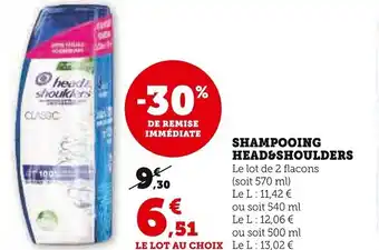 SHAMPOOING HEAD&SHOULDERS