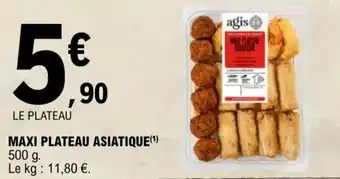 E.Leclerc MAXI PLATEAU ASIATIQUE(¹) offre