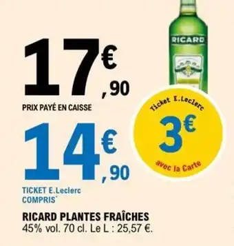 RICARD PLANTES FRAÎCHES