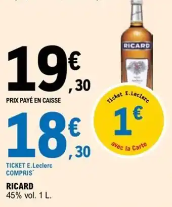 E.Leclerc RICARD offre