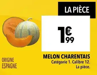 Supeco Melon charentais offre