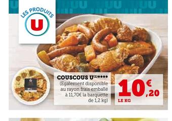 Super U U couscous offre