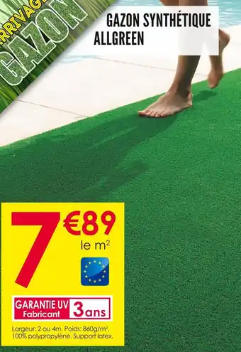 Décor Discount Gazon synthétique allgreen offre