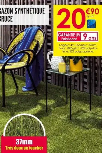 Décor Discount Gazon synthétique bruce offre
