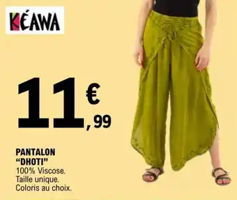 E.Leclerc PANTALON "DHOTI" offre