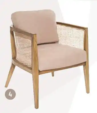 Bricorama Fauteuil cannage koza offre