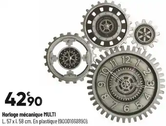 Bricorama Horloge mécanique multi offre