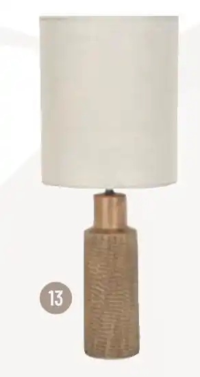 Bricorama Lampe à poser santal offre