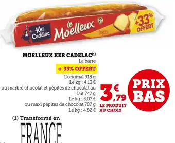 U Express Ker cadelac moelleux offre