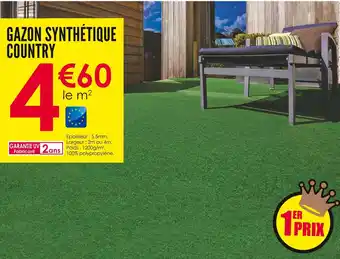 Décor Discount Gazon synthétique country offre