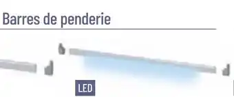Bricorama Barres de penderie led offre