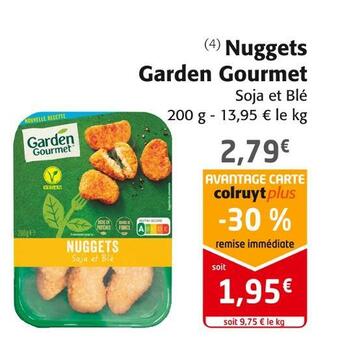 Colruyt Garden gourmet nuggets offre