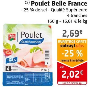 Colruyt Belle france poulet offre