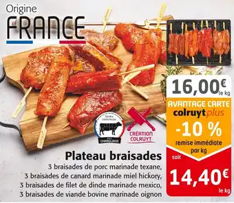 Colruyt Plateau braisades offre