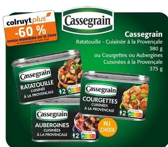 Colruyt Cassegrain cassegrain offre