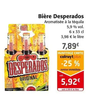 Colruyt Desperados bière offre