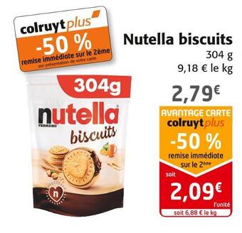Nutella biscuits