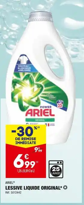 ALDI Ariel lessive liquide original* offre