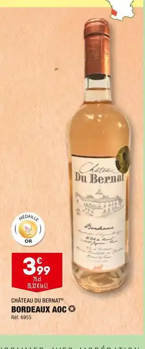 Château du bernat bordeaux aoc