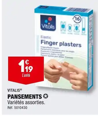 ALDI Vitalis pansements offre