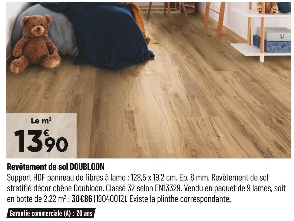 Bricorama Revêtement de sol doubloon offre