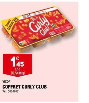 ALDI Vico coffret curly club offre