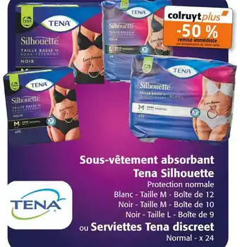 Tena sous-vêtement absorbant silhouette